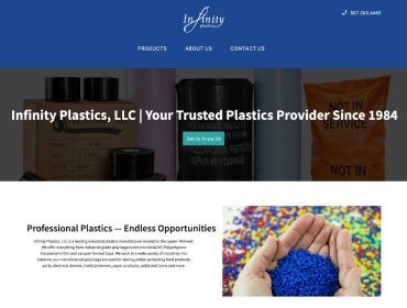 Infinity Plastics Website