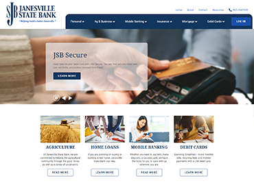 Janesville State Bank Website